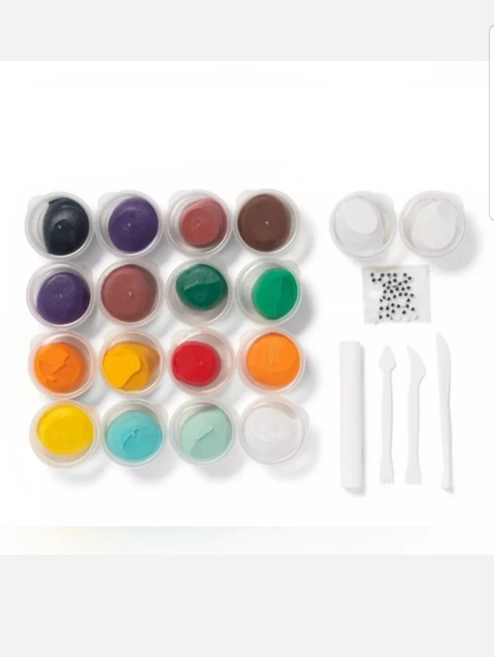 NEW! Mondo Llama Create-Your-Own Clay Characters Kit - Multicolor NWT